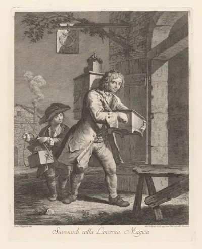 Savoyaarden met een toverlantaarn