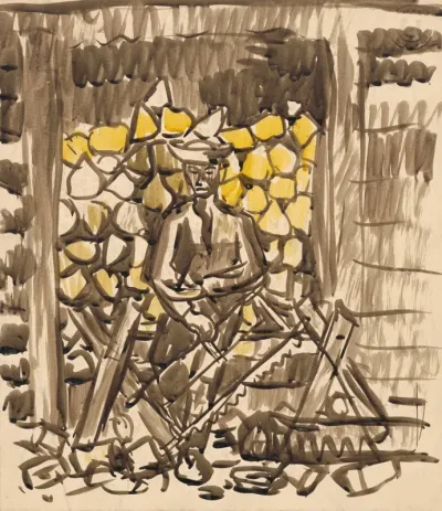Sawing Wood