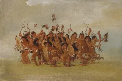 Scalp Dance, Mouth of the Teton River