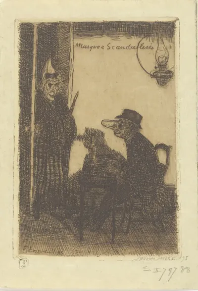 Scandalized Masks