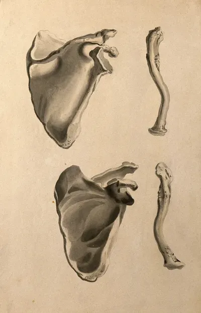 Scapulae and clavicles