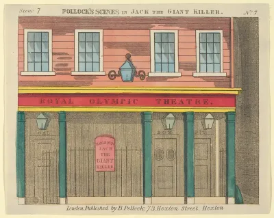 Scene 7, from Jack and the Giant Killer, Scenes for a Toy Theater