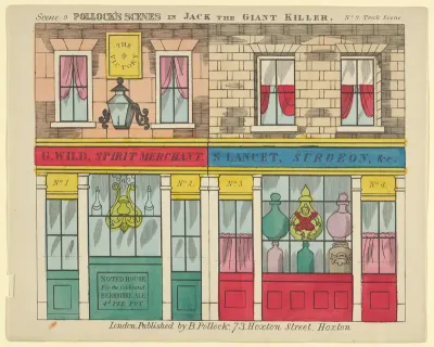 Scene 9, from Jack and the Giant Killer, Scenes for a Toy Theater