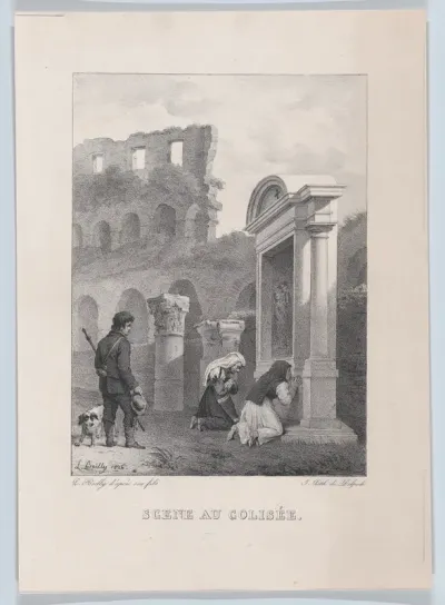 Scene at the Coliseum