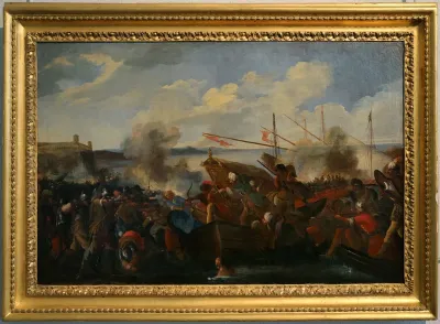 Scène de bataille