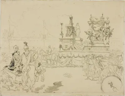 Scene from the Fêtes de Rennes