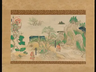 Scene from The Illustrated Legends of Jin’ōji Temple