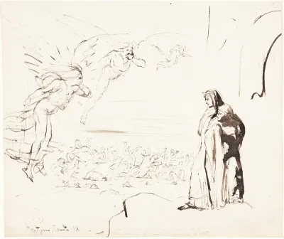 Scene from the Inferno (canto IX)