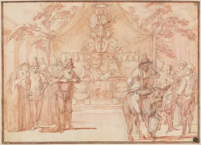 Scene from "The Tomb of Master André"