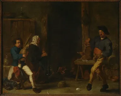 Scene in a tavern