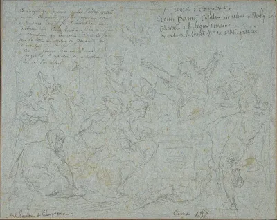 Scene in a Tavern at Civita Vecchia