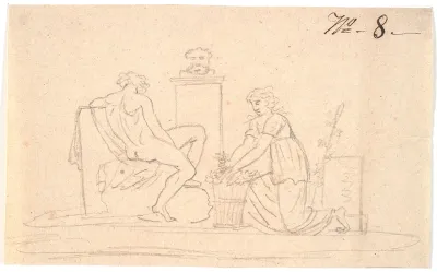 Scene med to figurer