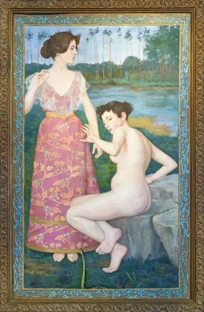 Scène mythologique