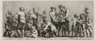Scene of Grape Harvest
