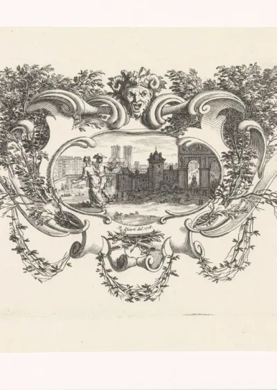 Scène uit de komedie Phormio van Terentius