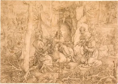 Scener af Skt. Ægidius' liv