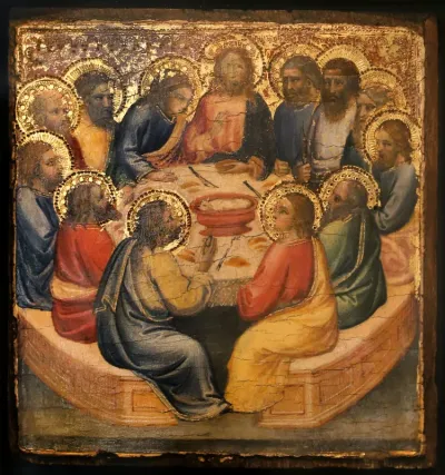 Scènes de la Vie du Christ : La Cène.