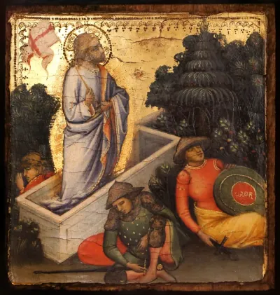 Scènes de la Vie du Christ : Résurrection.