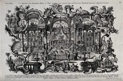 Scenes from the story of Tobit and Tobias