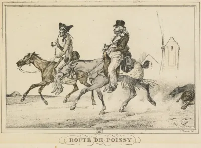 Scenes of Daily Life, Roads and Paths: Road to Poissy (Scènes de la vie quotidienne, Routes et Chemins: Route de Poissy)
