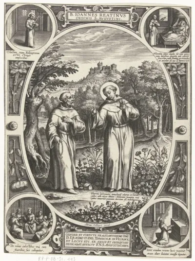 Scènes uit het leven van de Zalige Johannes van Rieti