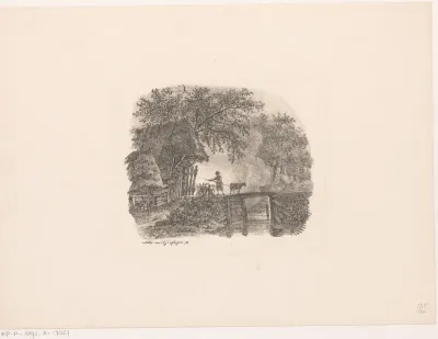 Schaapskooi bij brug