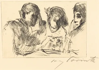 Schachspiel (Chess Players)