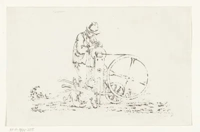 Scharenslijper aan het werk