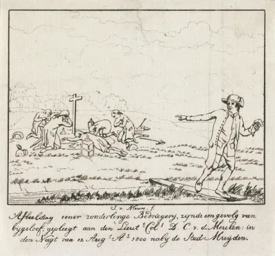 Schatzoekers van Muiden, 1800