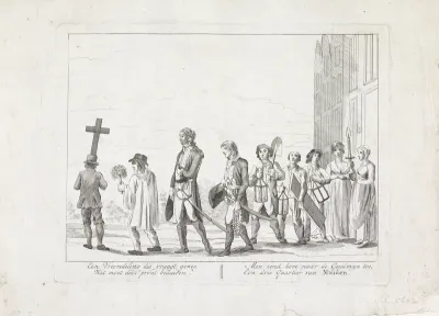 Schatzoekers van Muiden, 1800