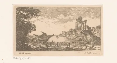 Scheepswerf en ruïnes