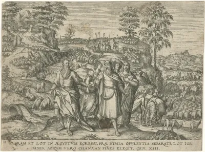 Scheiding tussen Abraham en Lot