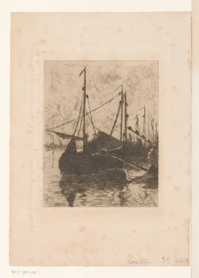 Schepen in het water