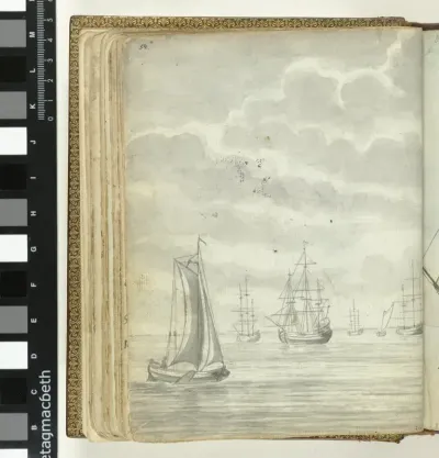 Schepen voor anker