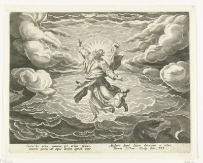 Schepping van de lucht en het water
