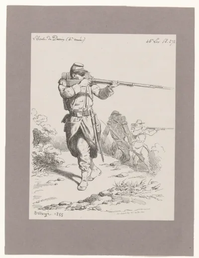 Scherpschutter in actie