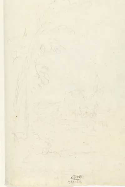 Schets van een landschap