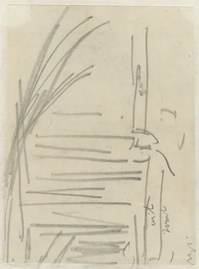Schets van een landschap