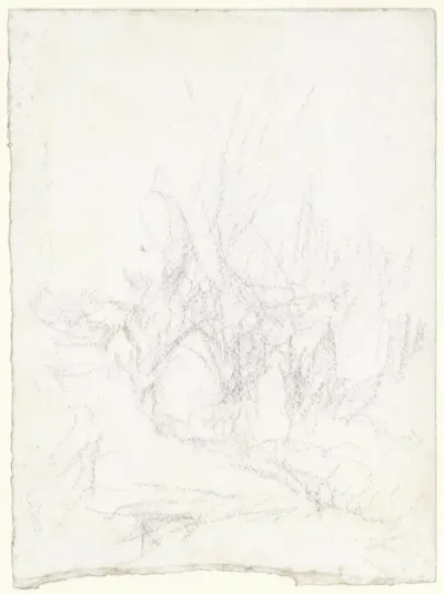 Schets van een landschap