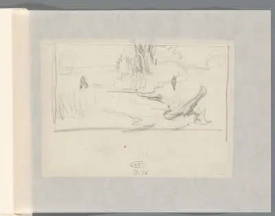 Schets van een landschap