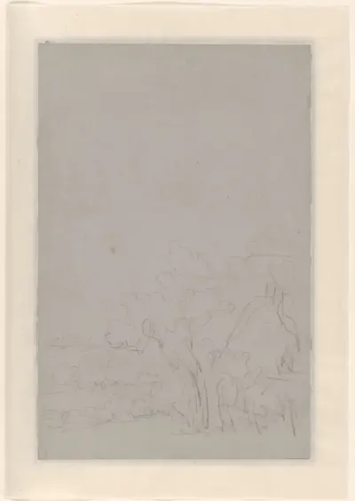Schets van een landschap