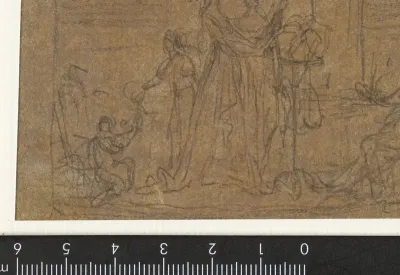 Schets van een musicerend gezelschap