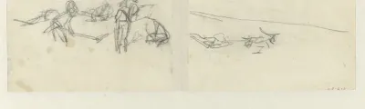 Schets van een slagveld
