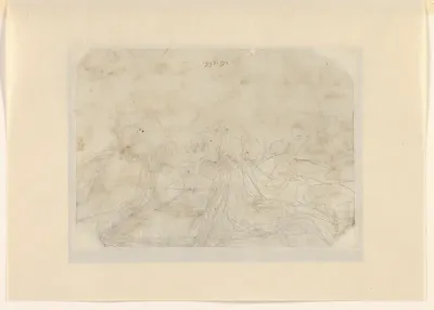 Schets van liggende figuren