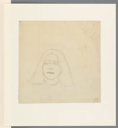 Schets voor het portret van Harpje