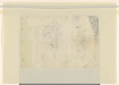 Schetsblad met verschillende figuren
