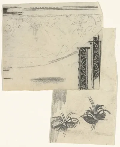 Schetsen van randwerk