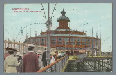 Scheveningen, Rotonde op het Wandelhoofd