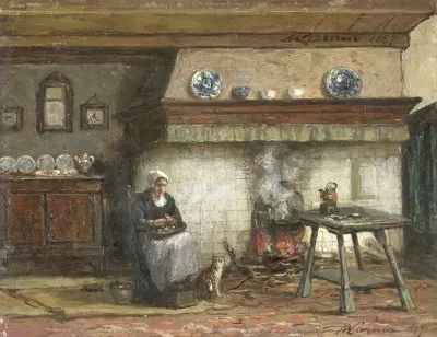 Schevenings binnenhuis