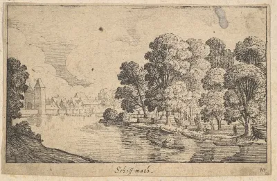 Schiff-math (Boat Yard), from "Small Views"